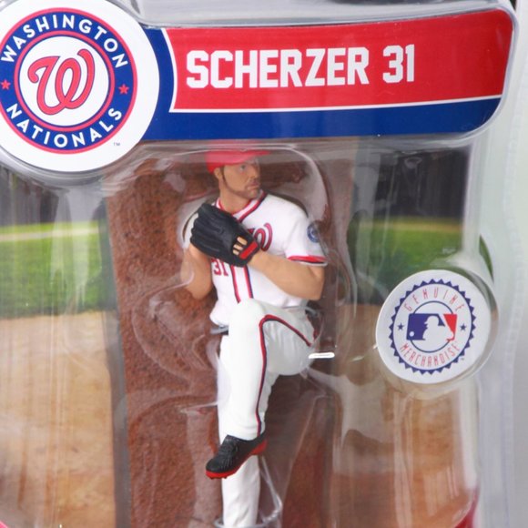 Max Scherzer 6" Baseball Figurine by Imports Dragon-Cy Young & WS Winner - Picture 2 of 7